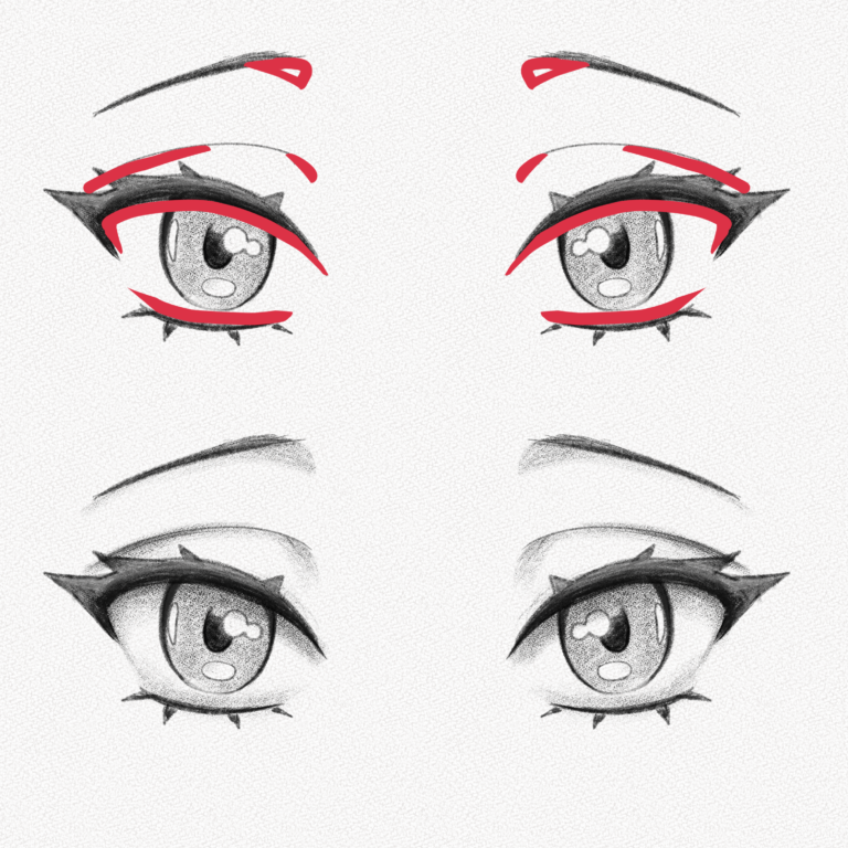 How to Draw Anime Eyes – Step-by-Step Tutorial – Artlex