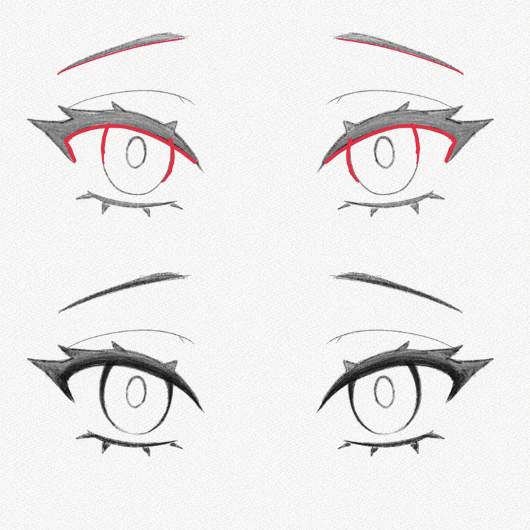 How to Draw Anime Eyes – Step-by-Step Tutorial – Artlex