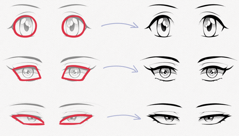 How to Draw Anime Eyes – Step-by-Step Tutorial - Artlex