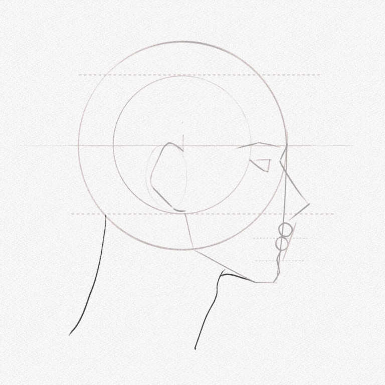 Side Profile Drawing – A Step-by-Step Tutorial - Artlex