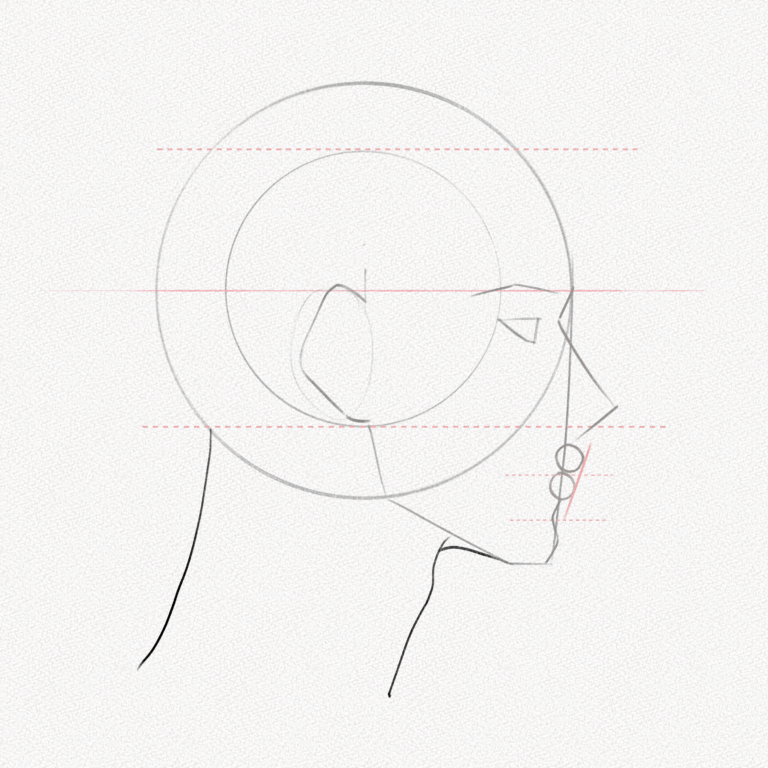 Side Profile Drawing – A Step-by-Step Tutorial – Artlex