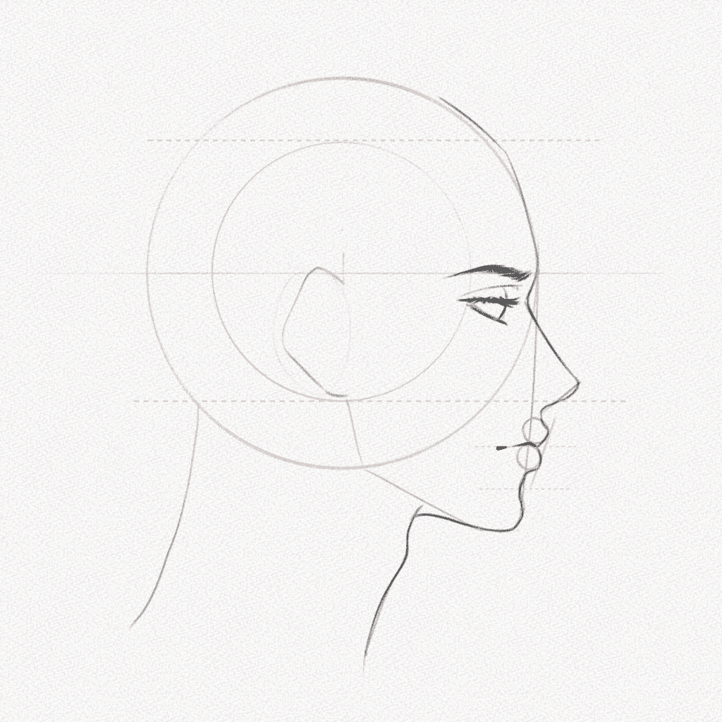 Side Profile Drawing – A Step-by-Step Tutorial - Artlex