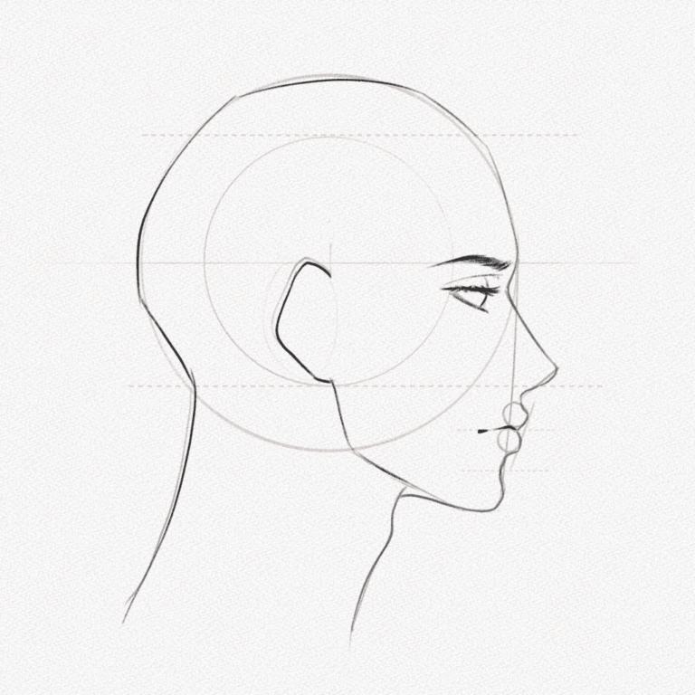 Side Profile Drawing – A Step-by-Step Tutorial - Artlex