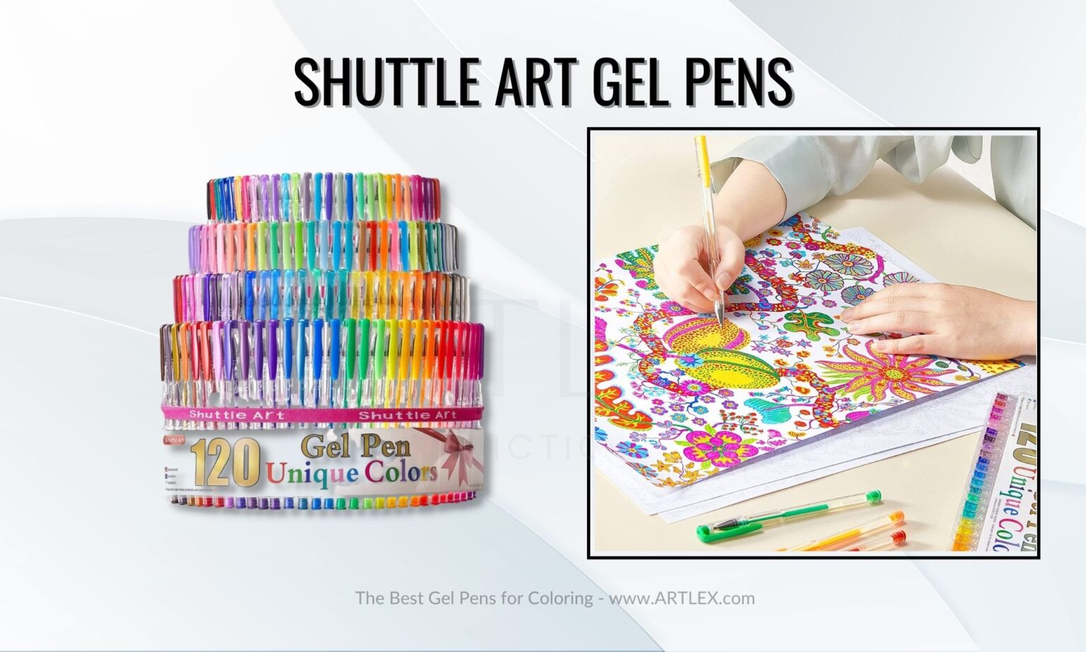 The 5 Best Gel Pens for Coloring in 2023 (October) Artlex