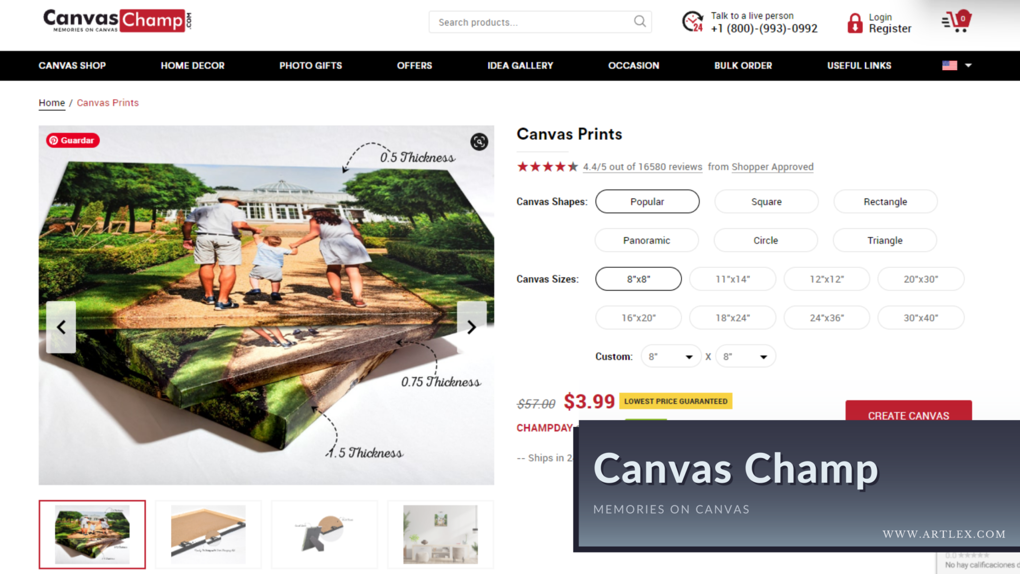 The 6 Best Canvas Print Companies In 2024 Artlex   Canvas Champ Best Canvas Prints 2048x1152 