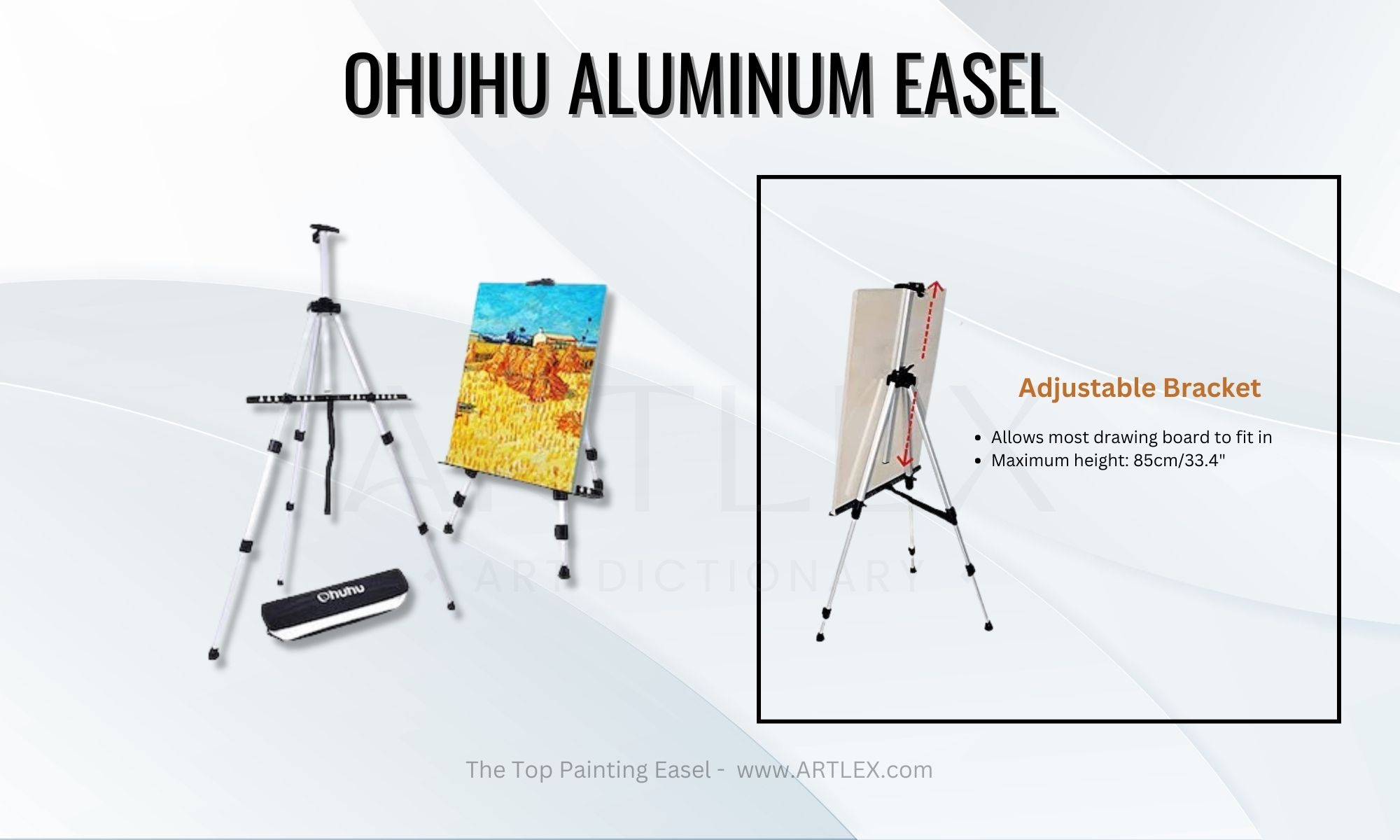 The 6 Best Painting Easels In 2023 October Artlex   4 8 