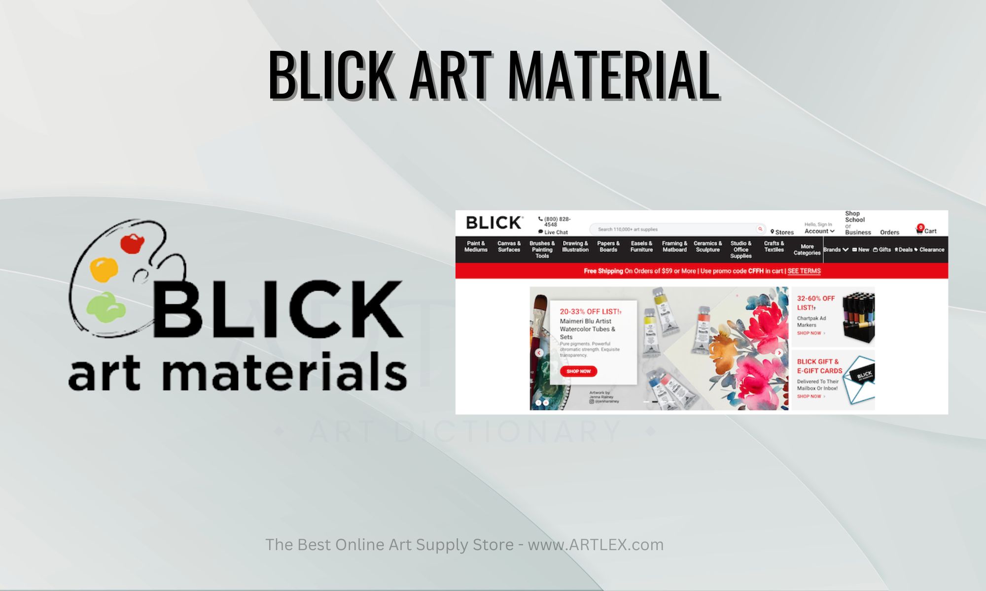 The 6 Best Online Art Supply Stores In 2024 - Artlex