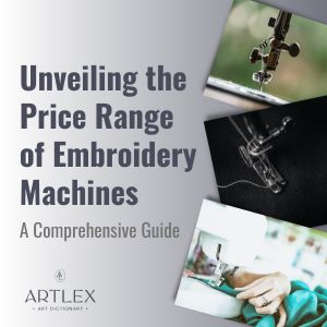 price range of embroidery machines