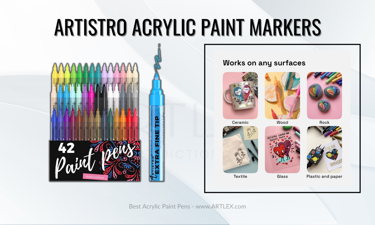 Best Acrylic Paint Pens In 2024 - Artlex